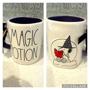 Rae Dunn SALE Snoopy Peanuts Halloween Mug